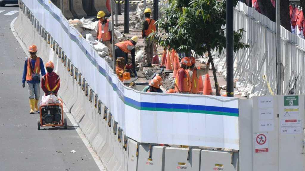 Ternyata Begini Pengerjaan Proyek Fase 2A MRT Jakarta Bundaran HI-Harmoni
