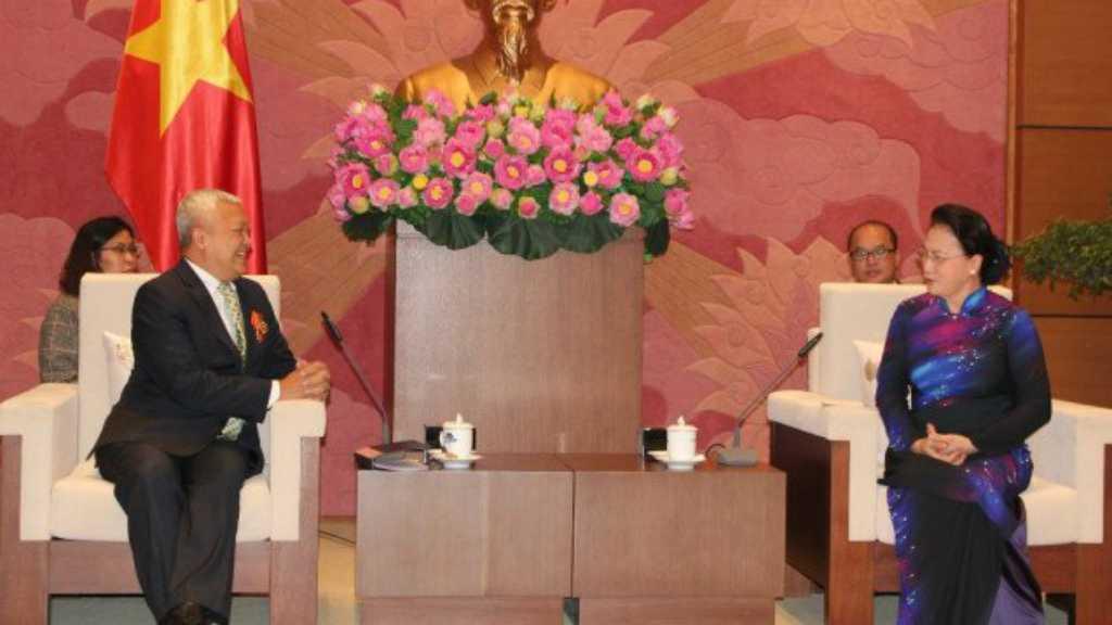 Pamitan dengan Ketua Majelis Vietnam, Dubes RI Dijanjikan Bantuan Masker