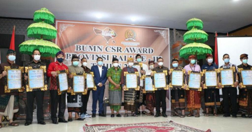 Bandara I Gusti Ngurah Rai Raih BUMN CSR Awards