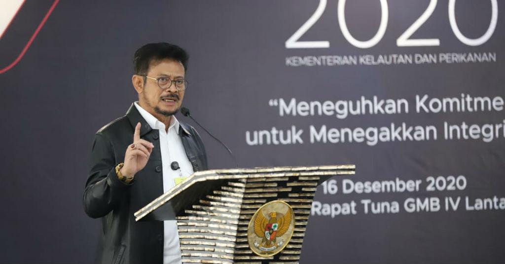 Menteri Syahrul Ajak KKP Bangkit di Peringatan Hari Antikorupsi