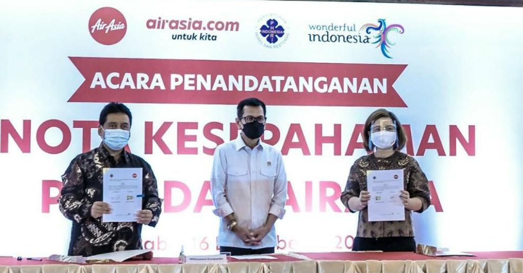 Menparekraf Harap PHRI-AirAsia Dorong Pemulihan Pariwisata Domestik