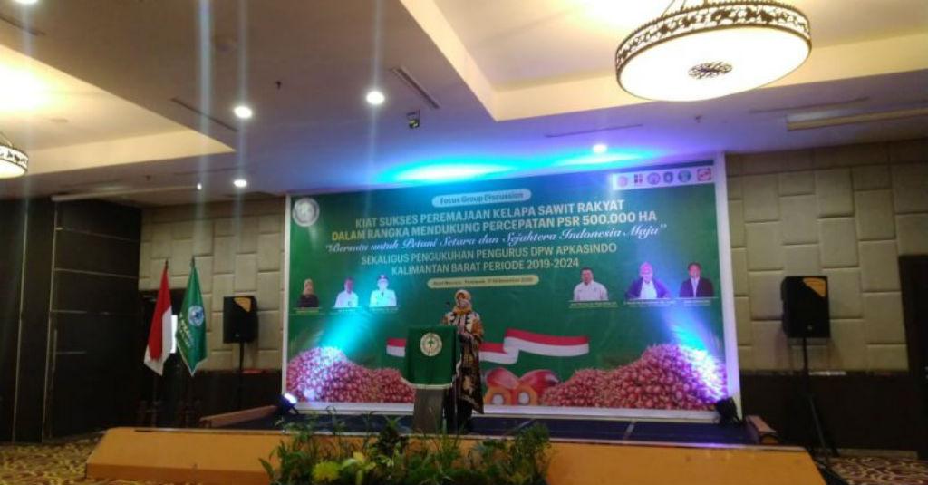 Gapki Bersama Apkasindo Hadapi Kampanye Negatif Sawit Kalbar