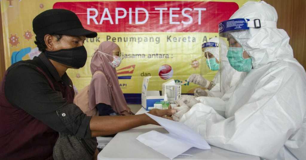 Petugas Gabungan Tangkap 3 Orang Diduga Calo Rapid Test