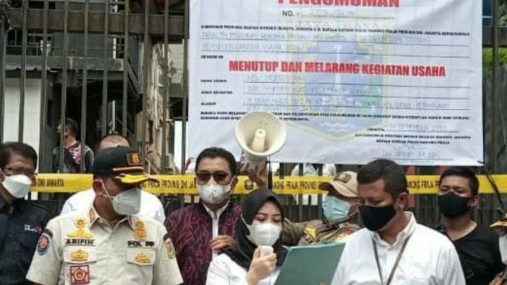 Diskotek 'Monggo Mas' Ditutup Permanen oleh Satpol PP DKI