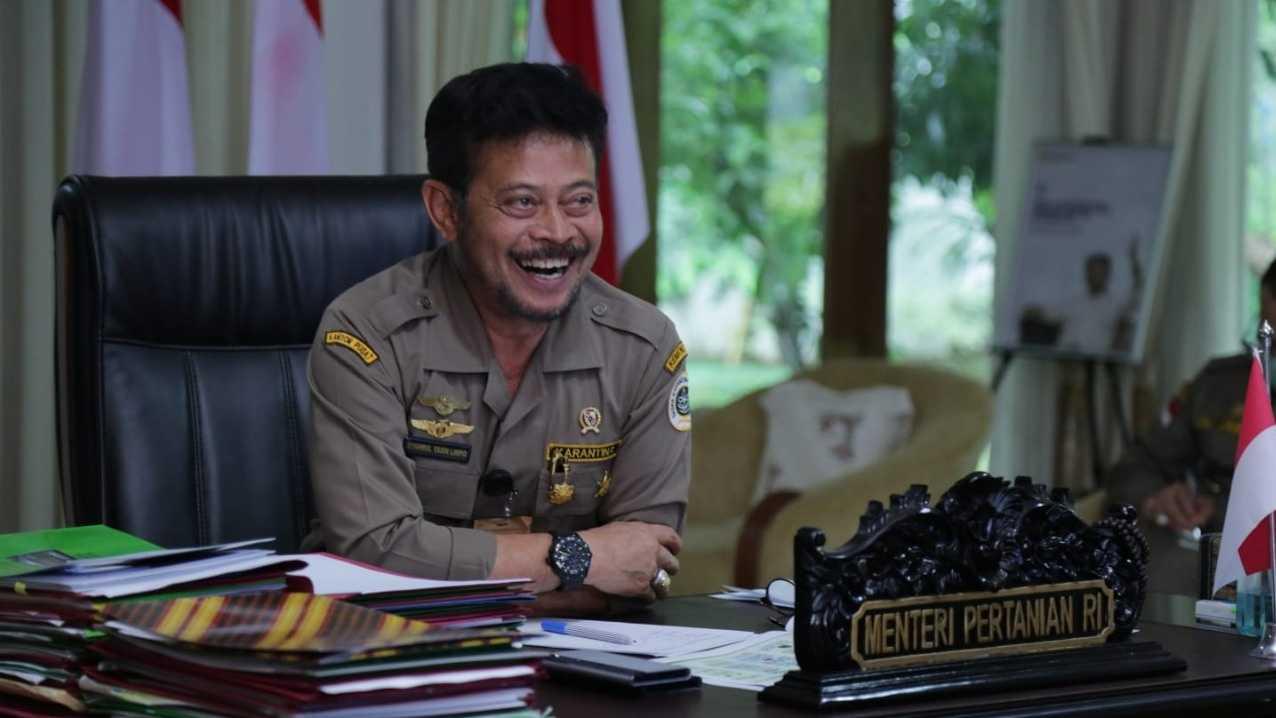 Mentan Syahrul Pastikan Kebutuhan Bahan Pokok Nataru Aman dan Terkendali