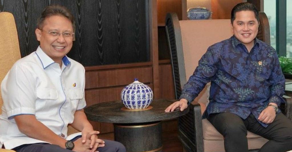 Erick Thohir Sambut Penunjukkan Budi Gunadi Sadikin sebagai Menkes