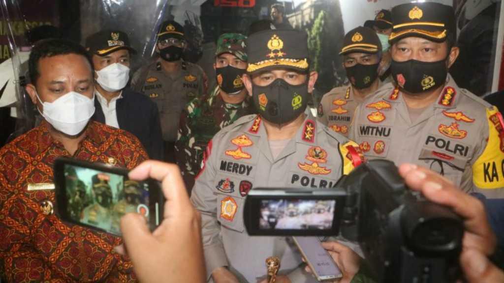 Polda Sulsel-Kodam XIV Hasanuddin Gelar Patroli Skala Besar di Hari Natal