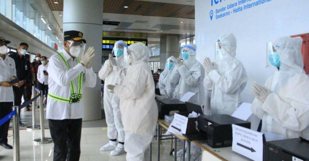 Budi Karya Apresiasi Pelaksanaan Tes COVID di Bandara Soetta