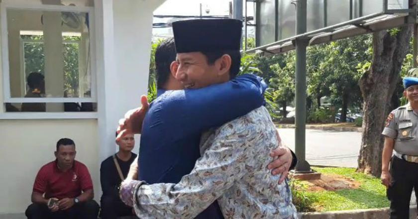 Ini Kata Bamsoet Soal Pelukan 'Mesra' Erick Thohir dengan Sandiaga Uno