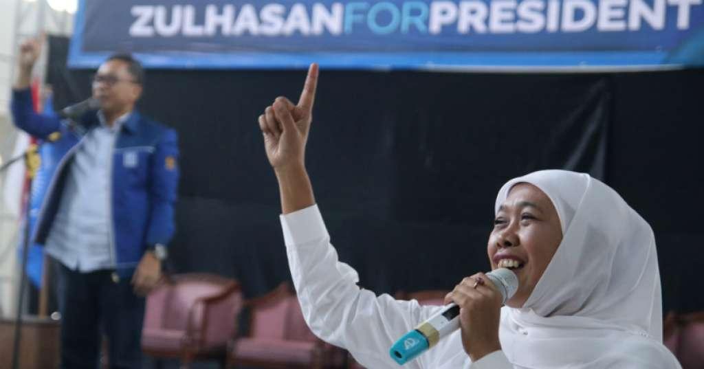 Khofifah Nyatakan Dukungan kepada Jokowi-Ma'ruf di Pilpres 2019