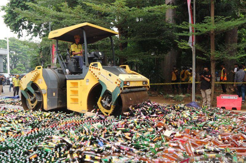 Polda Metro Bongkar 45 Kasus Narkoba dan Miras dalam Rentang Waktu Empat Hari