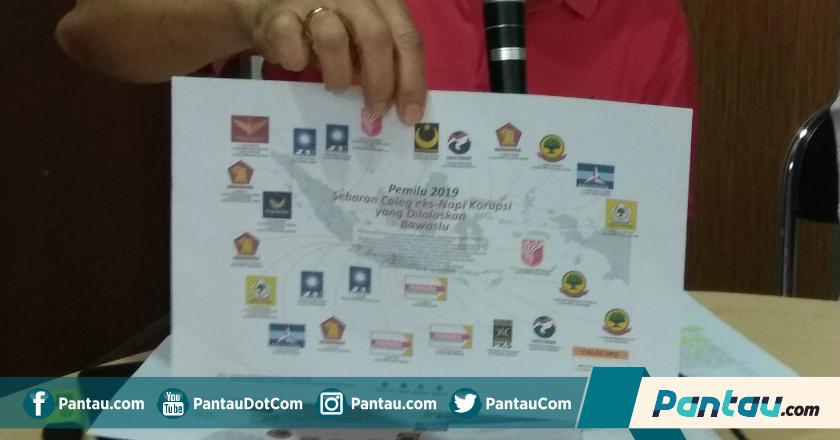 Wow! Ada 34 Caleg Napi Koruptor yang Diloloskan Bawaslu, Ini Daftarnya