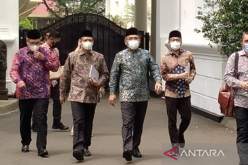 Ketum PBNU Temui Jokowi di Istana Bahas Forum R20 dalam Rangka 1 Abad NU