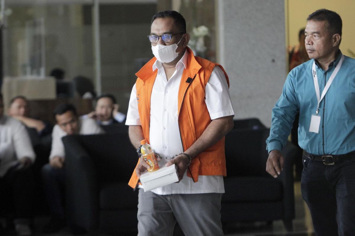 Eks Panglima GAM Izil Azhar Usai Jalani Sidang di Gedung Merah Putih KPK