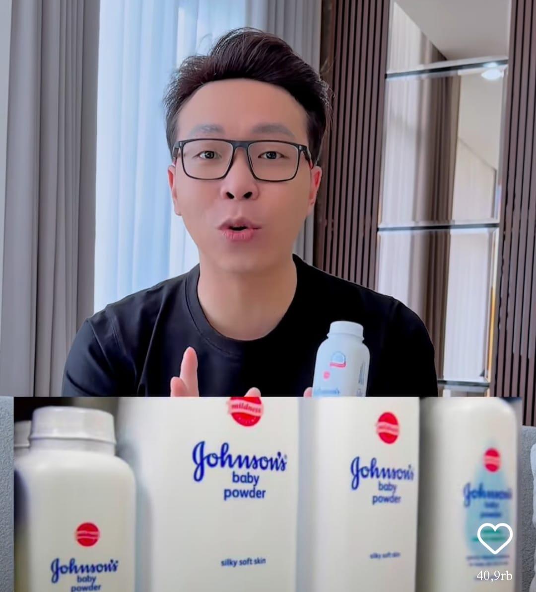 Dr Richard Lee Sebut Produk Bedak Bayi Johnsons Bisa Sebabkan Kanker!