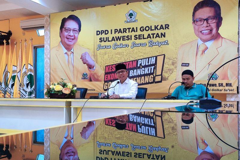 DPD Golkar Sulsel Pasang Badan untuk Airlangga