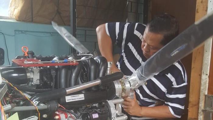 Kepala Basarnas Tersangka KPK Rakit Pesawat Pakai Mesin Honda Jazz