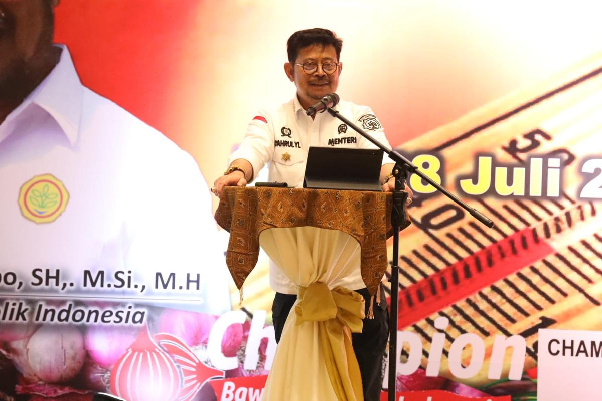 Menteri Pertanian Sebut Peran Penting Petani Champion Hadapi El Nino