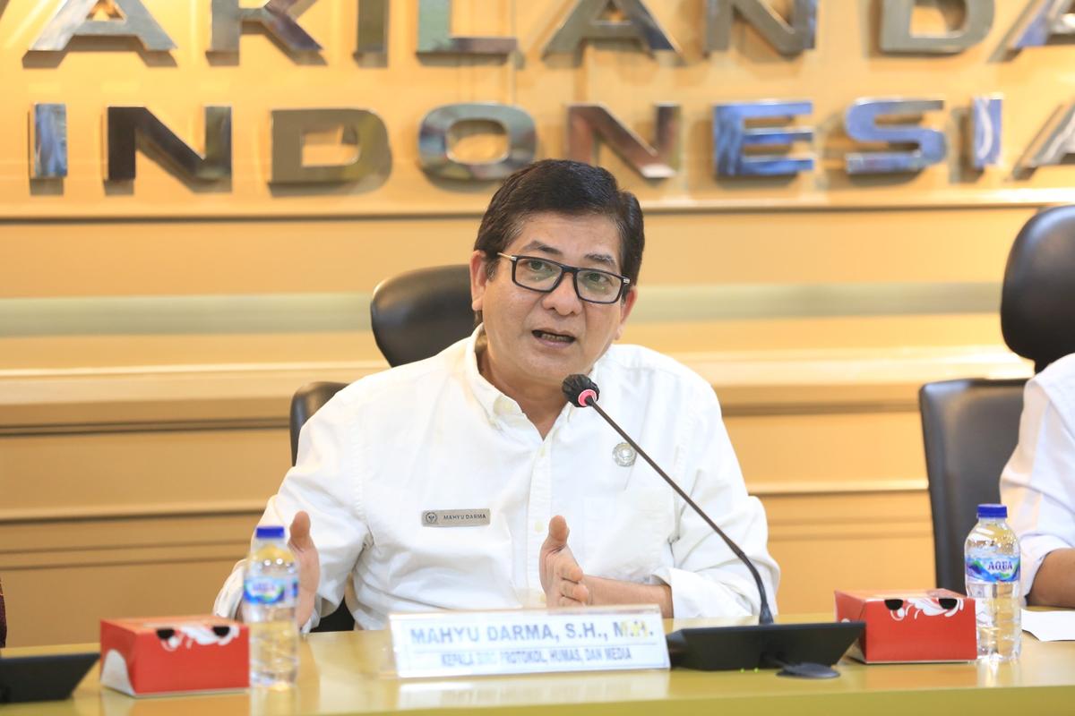 Karo PHM DPD RI Beri Pemahaman Lembaga Negara kepada Mahasiswa UMP