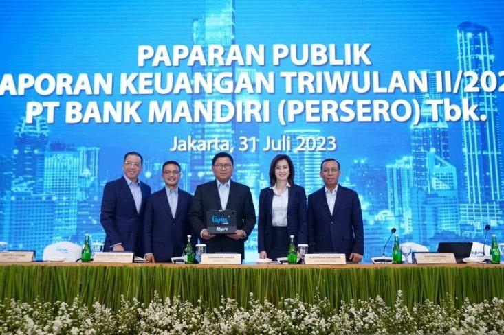 Bank Mandiri Guyur Kredit Rp1.272,07 Triliun hingga Kuartal II-2023