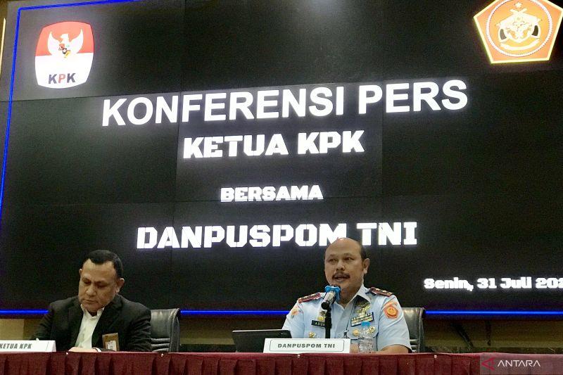 Danpuspom TNI Bantah Isu Ada Intimidasi Kepada Pimpinan KPK