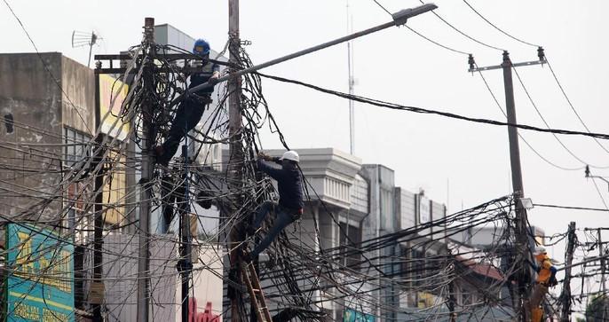 Ojol Tewas gegara Terjerat Kabel Menjuntai di Palmerah, Polisi Panggil Pemilik