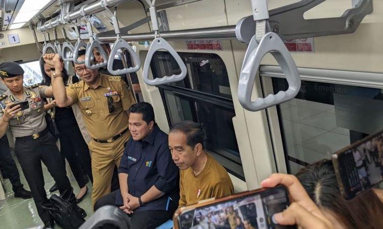 Kesan Jokowi 3 Kali Jajal LRT Jabodebek Tanpa Masinis