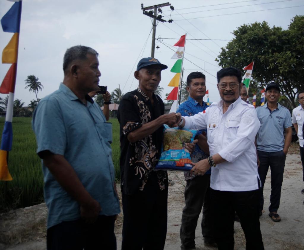 Mentan SYL Ajak Petani Serdang Bedagai Gunakan KUR Sebagai Akses Modal