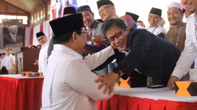 Prabowo Senggol Rocky Gerung Imbas Dugaan Penghinaan Jokowi