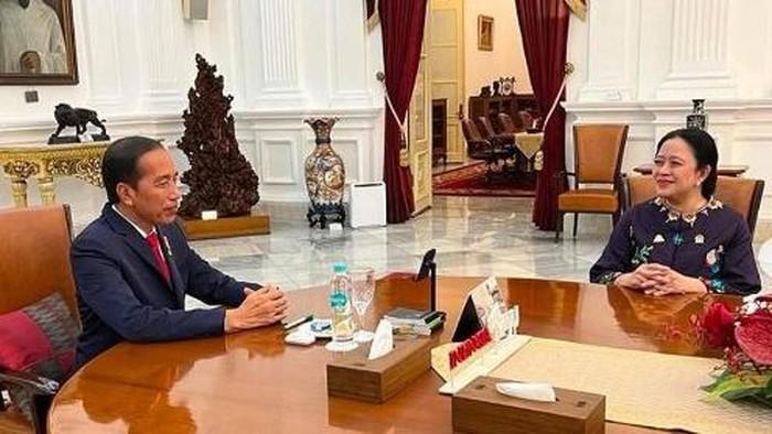 Puan Bertemu Jokowi di Istana Usai Pertemuan ASEAN