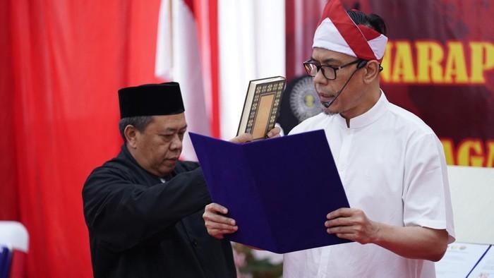 Munarman Ikrar Setia NKRI di Lapas Salemba