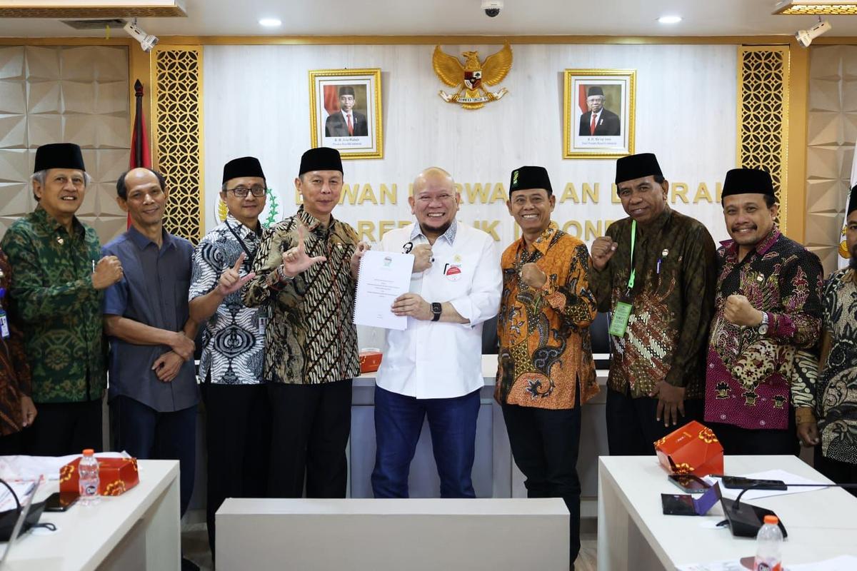 Dikunjungi DPP PERAN UMKM, Ketua DPD RI: Kembali ke Sistem Ekonomi Pancasila UMKM Akan Maju