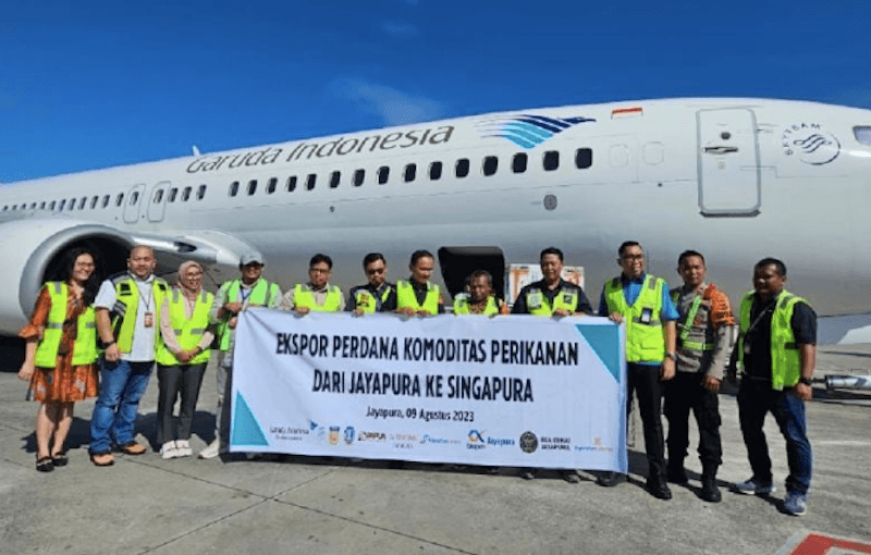 Pengusaha Papua Ekspor Hasil Perikanan ke Singapura