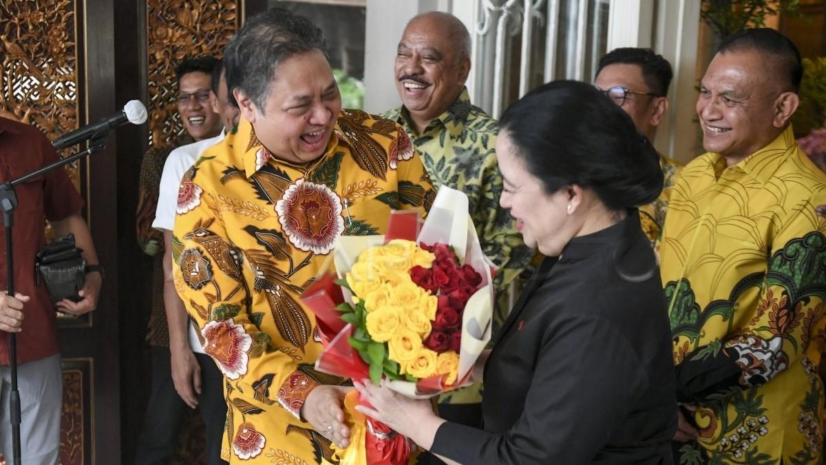 Beda Sikap, Hubungan PDIP dan Golkar bakal Baik-baik Saja?
