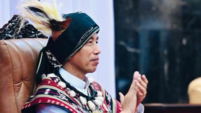 di Mimbar Sidang Tahunan MPR, Jokowi Tegaskan Dirinya Presiden Bukan Lurah