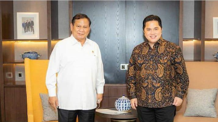 Jelang Kemerdekaan, Relawan Milenial Prabowo dan Erick Thohir Bertemu Diskusikan Visi Misi 2024