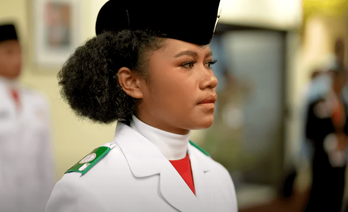 Lilly Indriani, Siswi Papua Pegunungan jadi Pembawa Bendera Merah Putih HUT RI di Istana