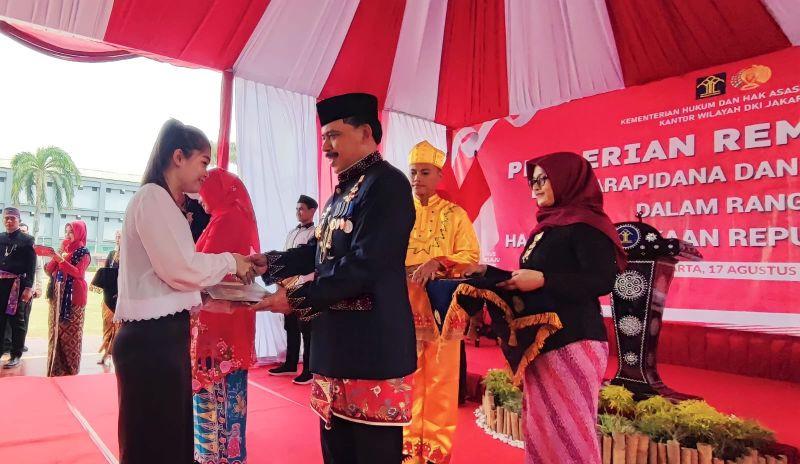 Kanwil Kemenkumham Berikan Remisi pada 10.265 Warga Binaan