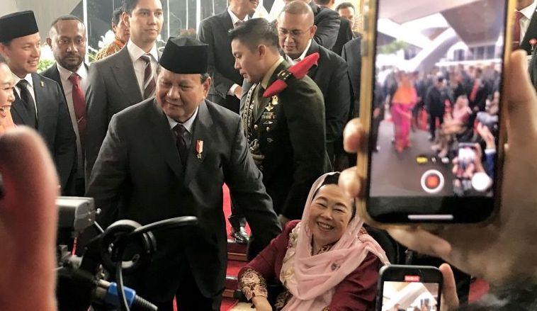Prabowo Bakal Bertemu Sinta Nuriyah dan Yenny Wahid