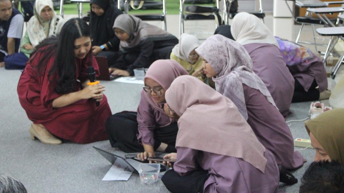 Sejumlah Guru PAUD hingga SMK Antusias Ikut Workshop Microlearning di UPI Purwakarta