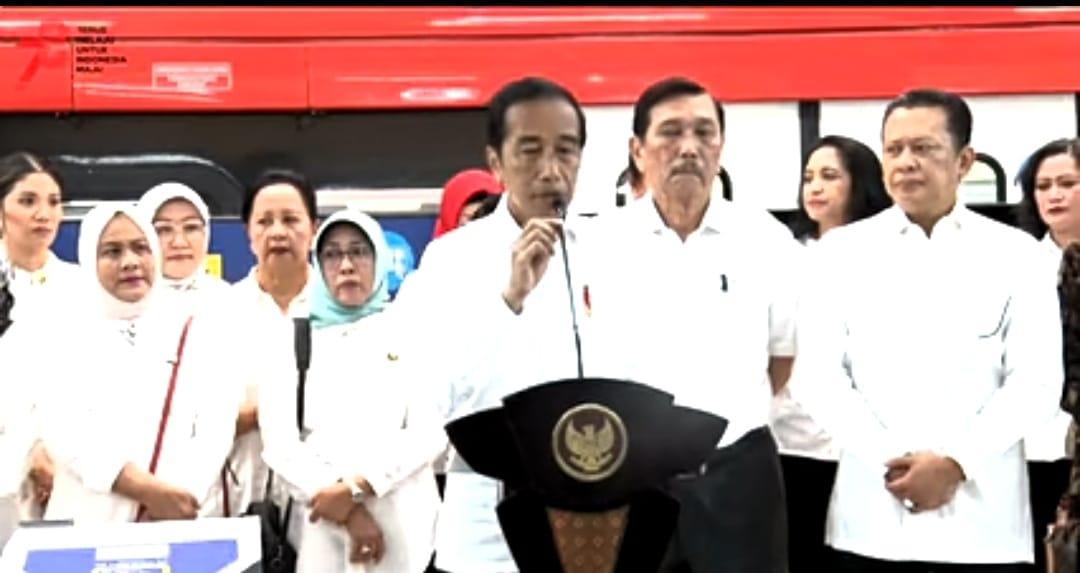 LRT Jabodebek Diresmikan Presiden Jokowi