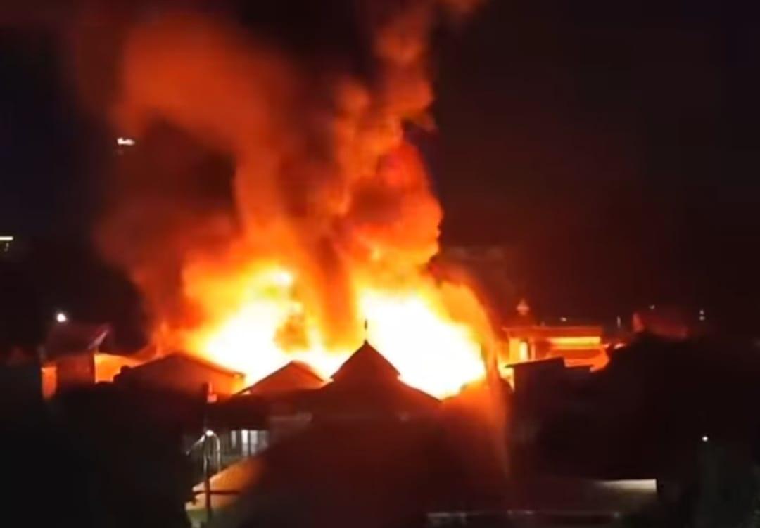 Polisi Akan Berikan Sanksi Tegas Bila Terjadi Kelalaian Kebakaran di Gambir