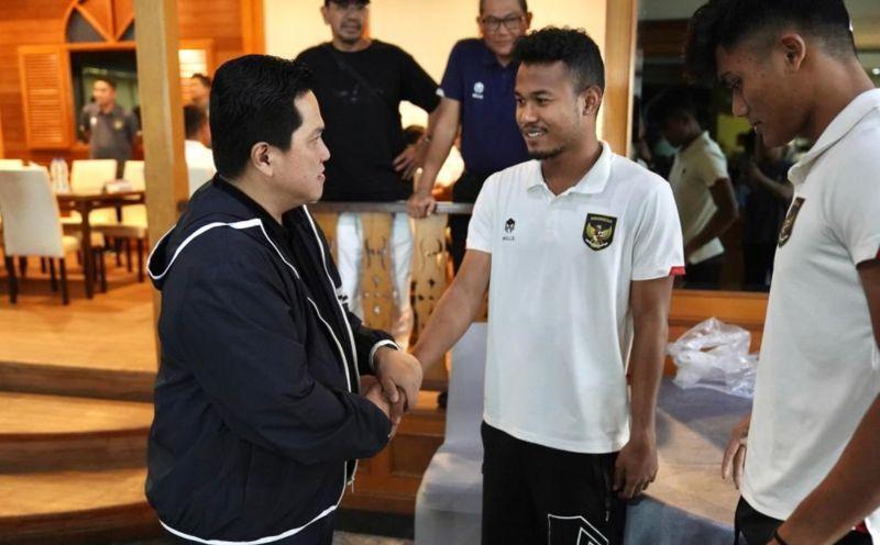 Erick Thohir Bangun Tradisi Baru di Timnas Indonesia