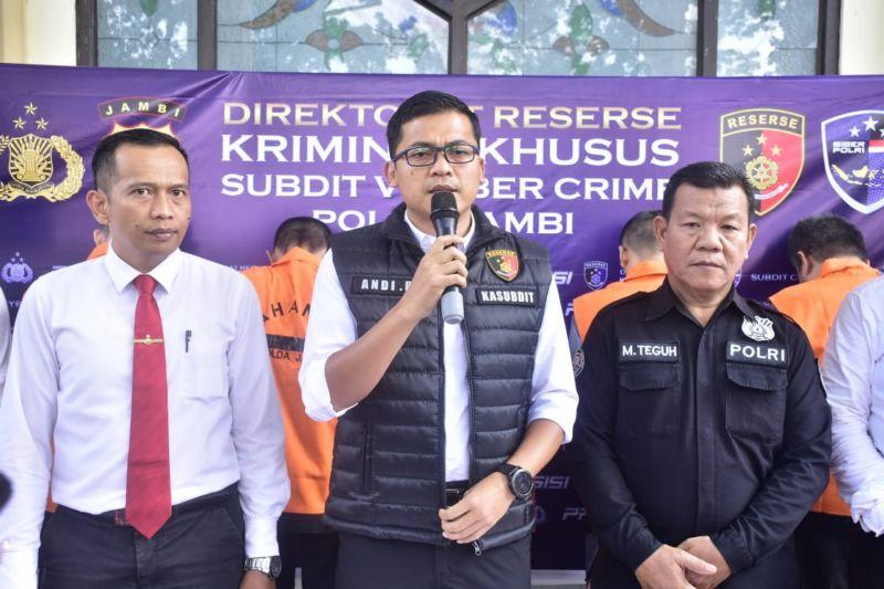 Polda Jambi Tangkap Pelaku Manipulasi Data via Medsos