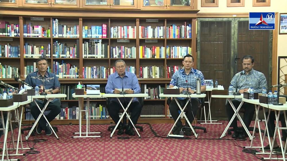 Perdana, AHY Muncul ke Publik Usai Gagal Jadi Cawapres Anies Baswedan