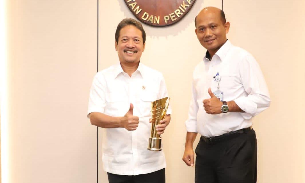 BUBK Kebumen Inisiasi Menteri Trenggono Raih Indonesia Award 2023