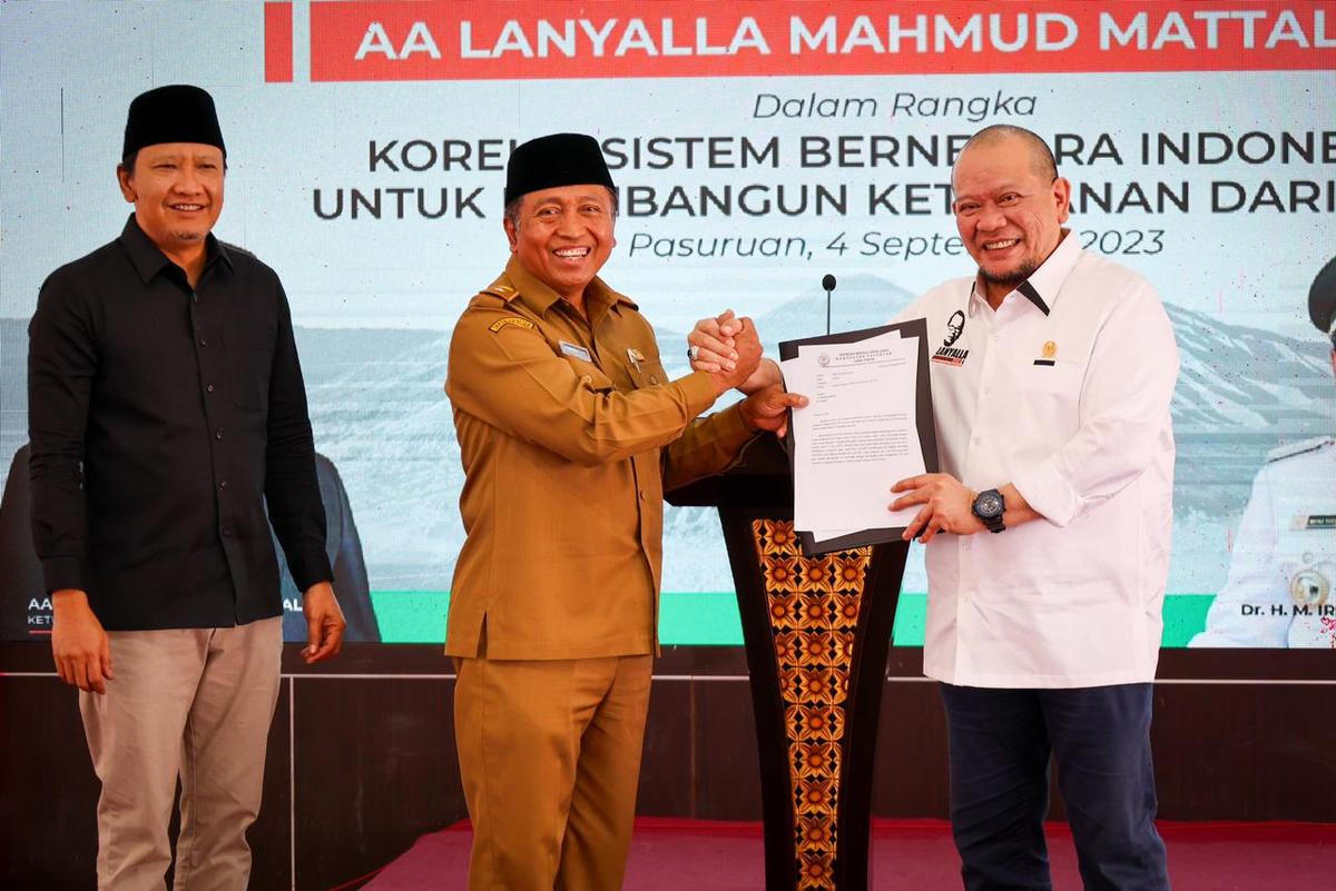 Bertemu Ketua DPD RI, Kepala Desa se-Pasuruan Titip Aspirasi untuk Diperjuangkan