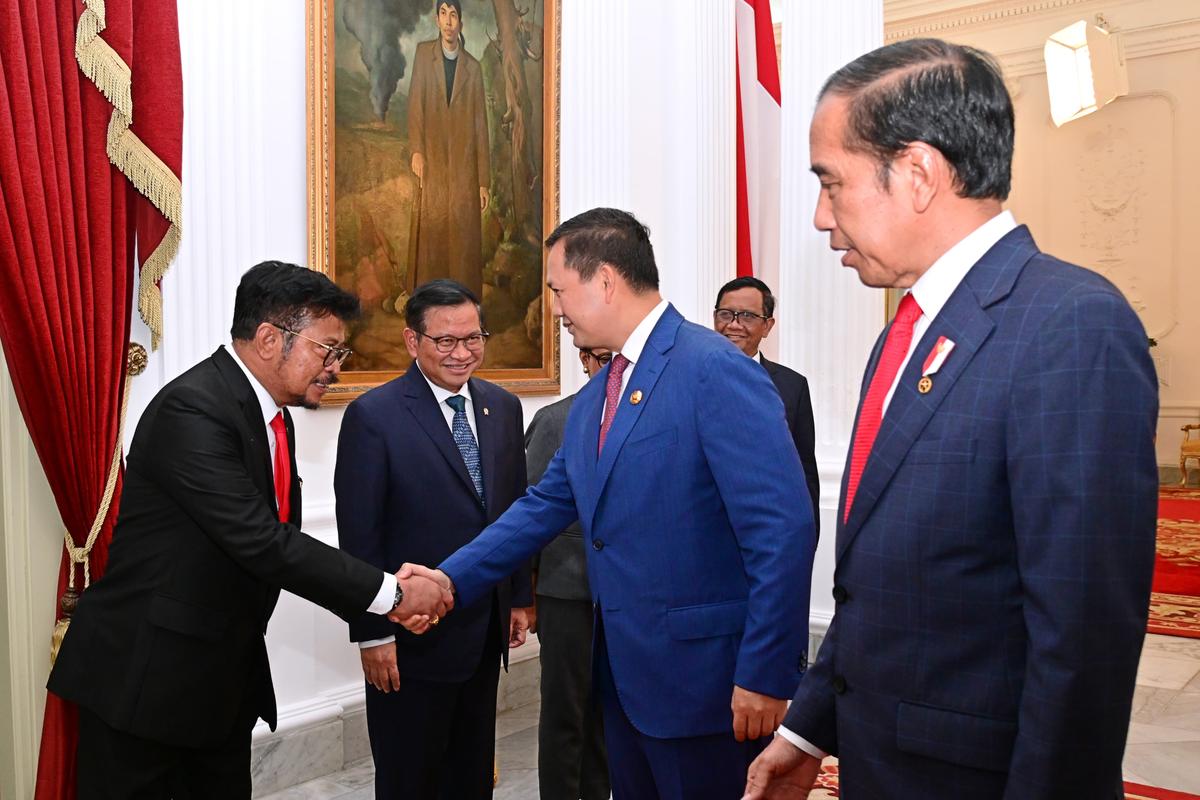 Mentan Dampingi Presiden Jokowi Gelar Kerjasama Pangan Indonesia-Kamboja