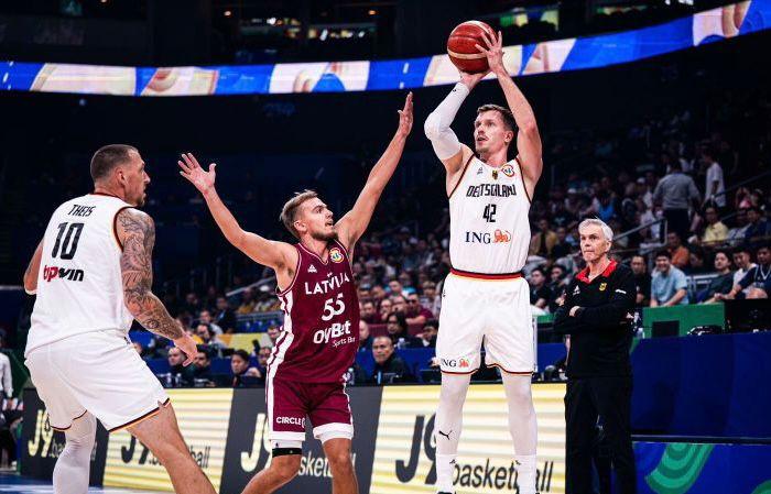 Jerman Hentikan Langkah Latvia Menuju Final FIBA World Cup 2023