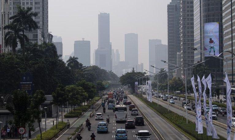 Jumat Pagi, Kualitas Udara Jakarta Tidak Sehat